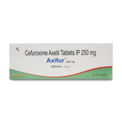 Axifur 250mg Tablet 10'S - Bacterial Infections-Cep