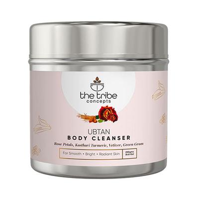 The Tribe Concepts Ubtan Body Cleanser With Steel Tin 250 gm - Scrubs & Exfoliants