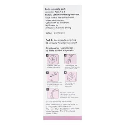 Gramocef O 50mg Suspension 30ml - Bacterial Infections-Cep