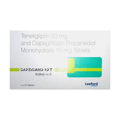 DAPZIGARD 10 T Tablet 15's - Diabetes-Ant
