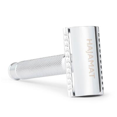 Hajamat Scythe Safety Razor, Ultra High Grade Stainless Steel 304, Chrome Finish 1's - Razors & Cartridges