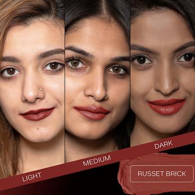 Faces Canada Weightless Matte Lipstick - Russet Brick 19 (Brown), 4.5gm - Lipsticks