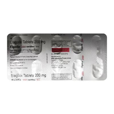 ELGOLIZ 200 Tablet 10's - Uterus Conditions-Dut