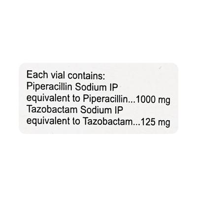Pipzo 1.125gm Injection 1's - Bacterial Infections-Pen