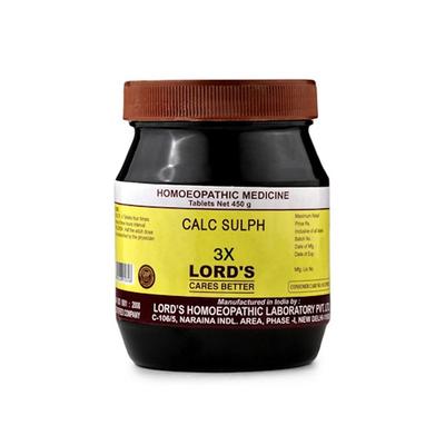 Lord's Bio-Chemic Calc Sulph 3X Tablet 450 gm - Bio-Chemic