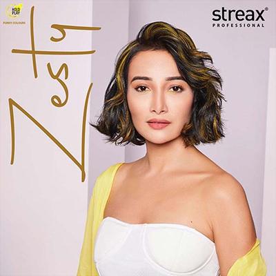 Streax Professional Hold & Play Funky Colours - Zesty Yellow Hair Colour 100 gm - Crème