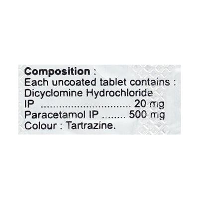 Colimex Tablet 10'S - Muscle Spasm-Ant