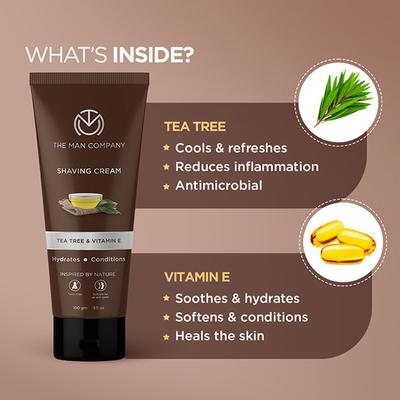 The Man Company Shaving Cream 100 gm - Beard Cream