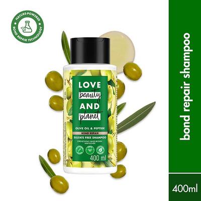 Love Beauty And Planet Olive Oil and Peptide Shampoo 400 ml - Shampoos