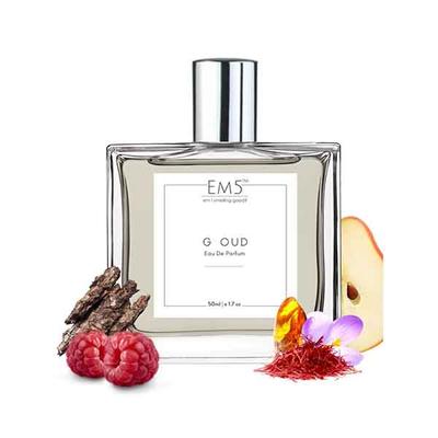 EM5 G Oud Unisex Perfume - Eau De Parfum Spray for Men & Women, Rose Oud Amber 50 ml - Men Perfumes (Edt/Edp)