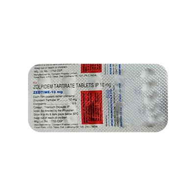 Zedtime 10mg Tablet 10'S - Hypnosis-Hyp