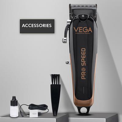 VEGA Professional Pro Speed Hair Clipper with Japanese Stainless Steel Blades, (VPPHC-07) 1's - Trimmers