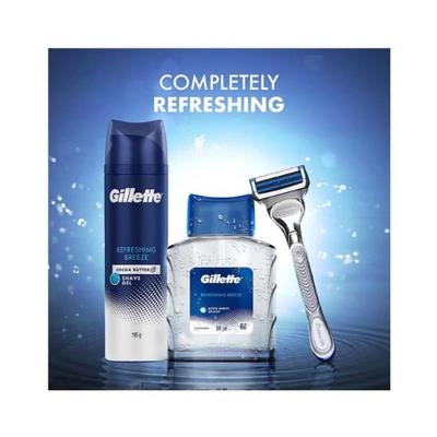 Gillette After Shave Splash Refreshing Breeze 50 ml - Aftershave Lotion