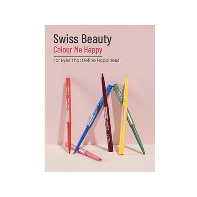 Swiss Beauty Colour Me Happy Eyeliner- Orange Daisy 0.4 gm - Eyeliners