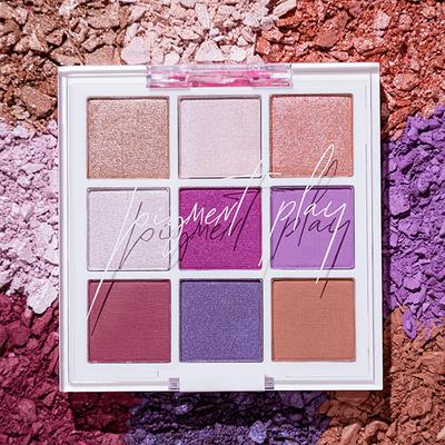 Playground Hero Shadow Palette - Golden Lilac Fields 9 gm - Face Palettes