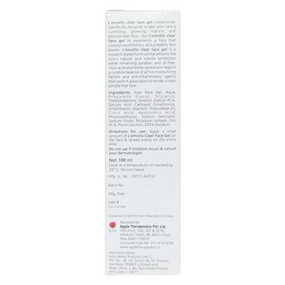 LEMOLLIS CLEAR FACE Gel 100ml - Acne-Oth