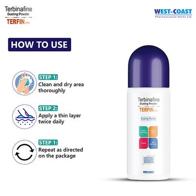 Terfin 1% Dusting Powder 100gm - Fungal Infections-Taa