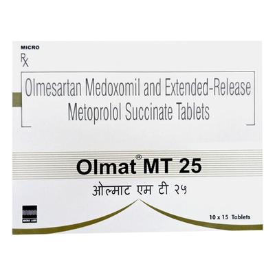OLMAT MT 25 Tablet 15's - Hypertension-Ang