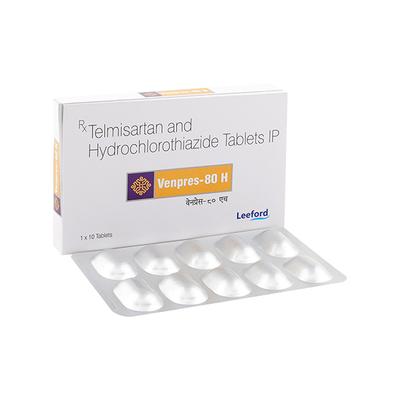 VENPRES H 80 Tablet 10's - Hypertension-Ang