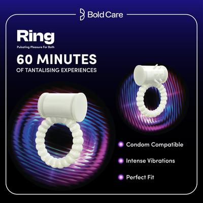 Bold Care Pleasure Rechargeable Ring 1's - Massagers And Vibrators