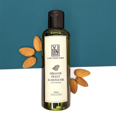 LYN Organic Sweet Almond Oil 100 ml - Hair Oils
