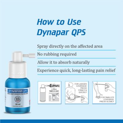Dynapar Qps Solution 30ml - Pain Relief Spray