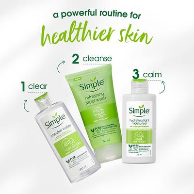 Simple Kind To Skin Hydrating Light Moisturiser 125 ml - Face Moisturizers