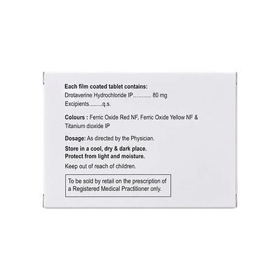 DROTITEC DS ANTISPASMODIC Tablet 10's - Muscle Spasm-Ant