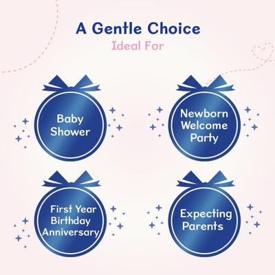 Chicco Baby Moments Baby Caring Set Purple 100 gm - Baby Body Wash