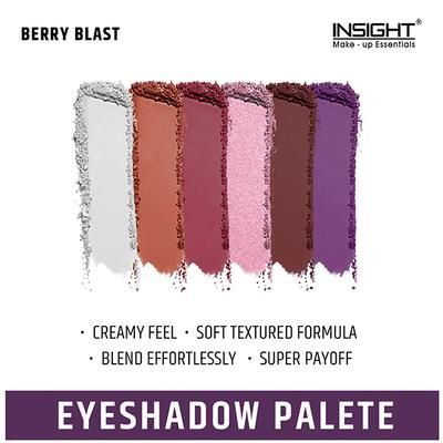 Insight Cosmetics Show Time Eyeshadow Palette - Berry Blast 15 gm - Eye Shadow Palettes
