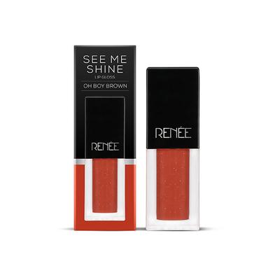 RENEE See Me Shine Lip Gloss - Oh Boy Brown 2.5 ml - Lip Glosses