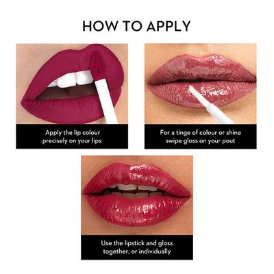 SUGAR Cosmetics Smudge Me Not Lip Duo - 03 Tan Fan (Mauve Nude) 3.5 Ml - Lipsticks