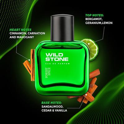 Wild Stone Forest Spice Spray 50ml - Men Perfumes (Edt/Edp)