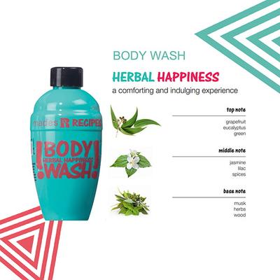 MADES Recipes Herbal Happiness Body Wash 100 ml - Shower Gels & Body Wash