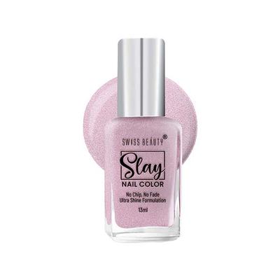 Swiss Beauty Slay Nail Color, Shade - Sheer Elegance 13 gm - Nail Polish