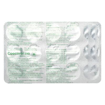 COECORAL 250 Tablet 15's - Supplements-Cal