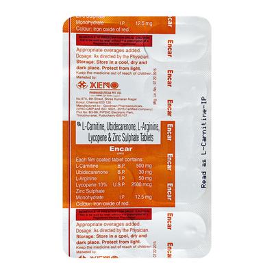 Encar Tablet 10'S - Supplements-Sup