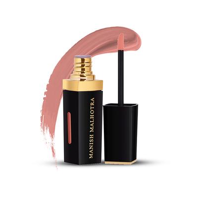 Myglamm Manish Malhotra Soiree Liquid Matte Lipstick - 02 Caramel Quest 7 gm - Lipsticks