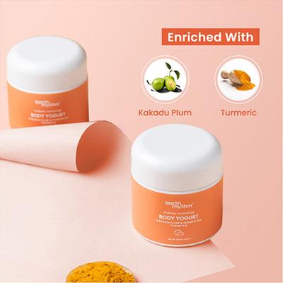 Earth Rhythm Kakadu Plum & Fermentefd Turmeric Body Yogurt 180 gm - Body Butter