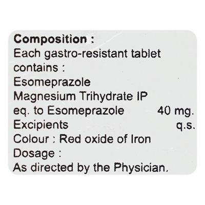 ESIUM 40MG TABLET 10'S - Ulcer/Reflux/Flatulence-Aaa