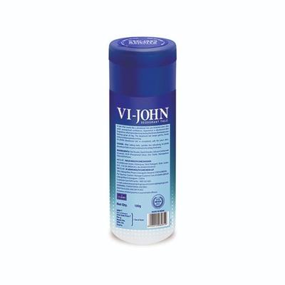 VI-John Deodorant Talc All Day Freshness Classic 100 gm - Talcum Powders