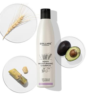 Brillare Heavy Moisturising Shampoo For Dry, Frizzy Hair 300 Ml - Shampoos