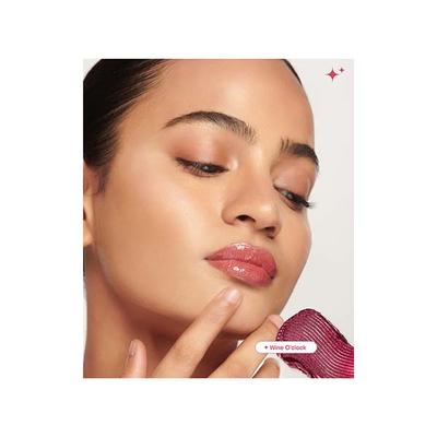 Gush Beauty Glaze Lip Oil Gloss High Shine and Hydrating Mauve Gloss - Wine O Clock 2.8 ml - Lip Glosses