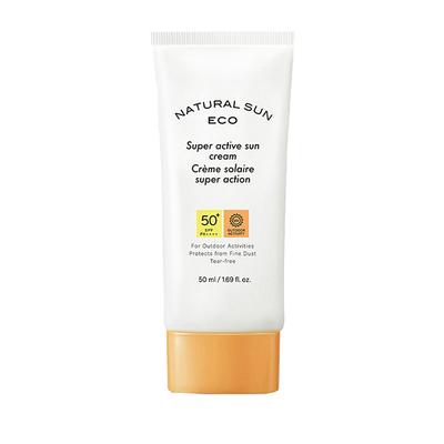 The Face Shop Naturalsun Eco Super Active Sun Cream 50 ml - Face Sunscreen