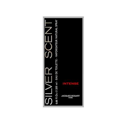 Jacques Bogart Silver Scent Intense Eau de Toilette 200 ml - Men Perfumes (Edt/Edp)