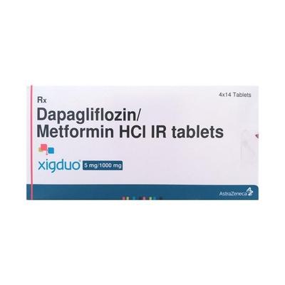 Xigduo 5/1000mg Tablet 14'S - Diabetes-Ant