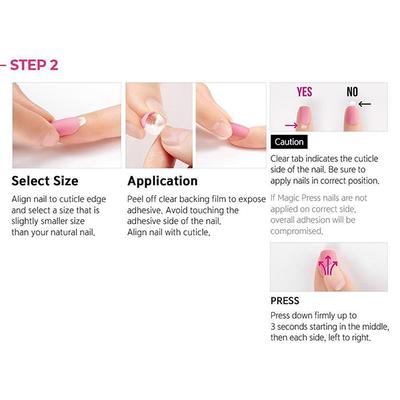 Dashing Diva Magicpres Nail - Soft Violet 1's - Nail Care