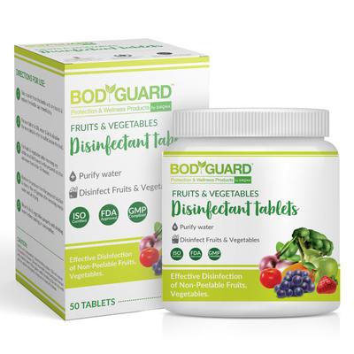 BodyGuard Fruits & Vegetables Disinfectant Tablet 50's - Others