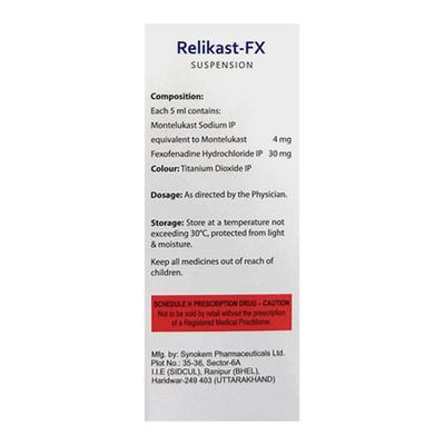 RELIKAST FX Suspension 60ml - Allergies-Ant