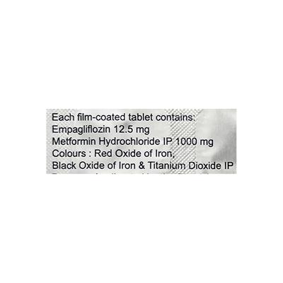 EMPAPRO M 12.5/1000 Tablet 10's - Diabetes-Ant